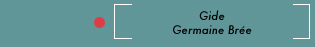germaine bree - gide