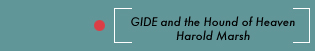 harold march - gide and the hound of heaven