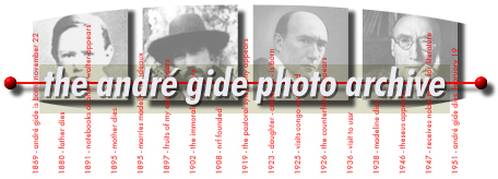 andre gide photo archive title