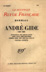 andre gide photo archive - books
